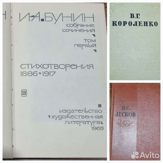 В.Г.Короленко. И.А.Бунин. Н.С.Лесков