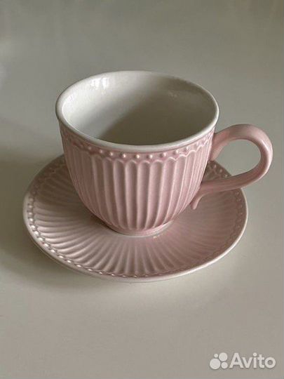 Чайная пара(коллекционный фарфор)