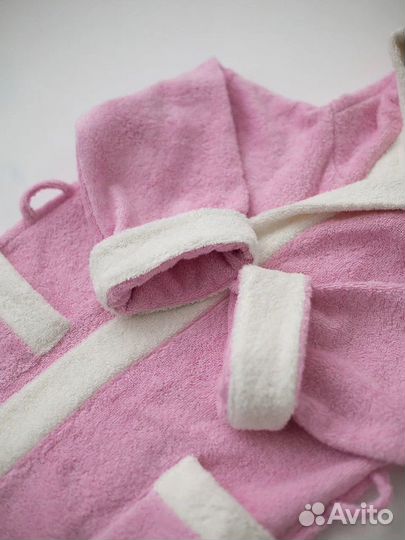 Детские махровые халаты