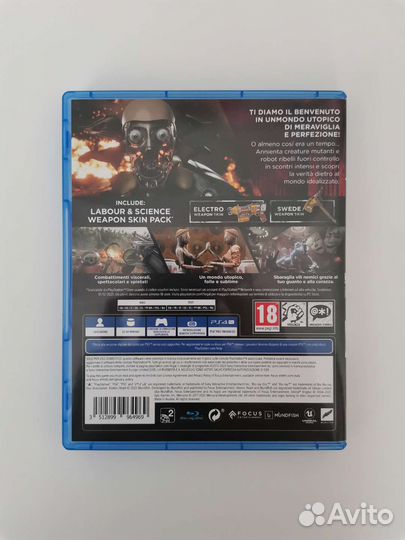 Atomic Heart PS4 диск