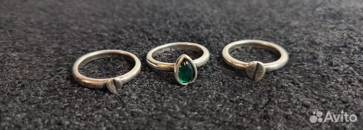 Ожерелье и кольца Ciclon