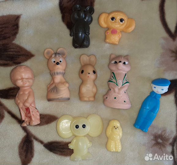 Игрушка резиновые и пластиковые СССР