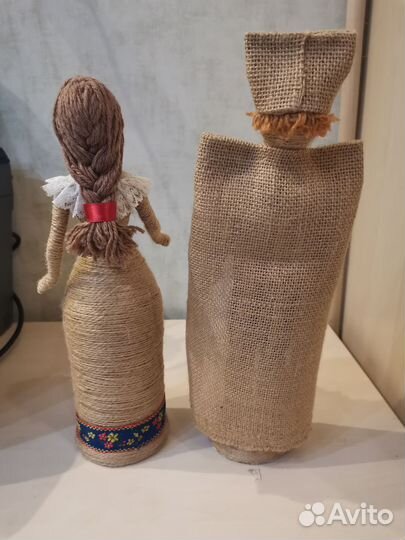 Поделка казак и казачка