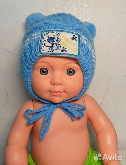 Шапка детская 0-3 месяца