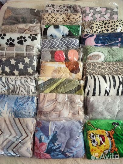 Бамбуковый мягкий плед 