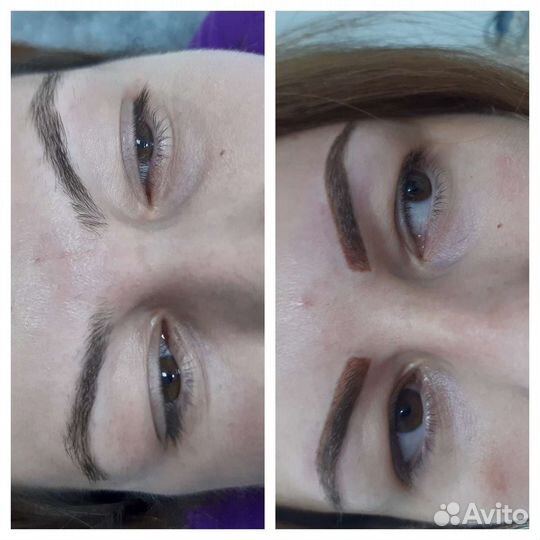 Наращивание,ламинирование р-ц,напыление, окр брове