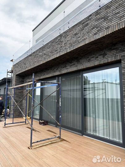 Фасадная плитка Real Brick Античное серебро