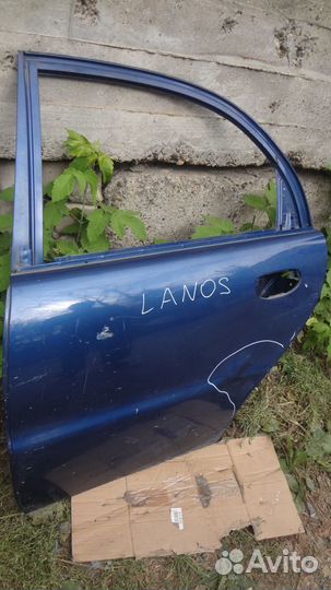 Chevrolet Lanos Дверь задняя левая