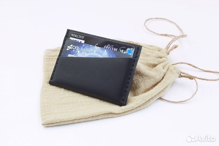 Картхолдер ручной работы на 5 карт