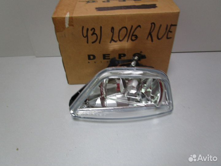Фара противотуманная правая depo Ford Focus 2001