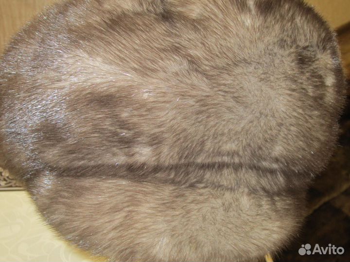 Норковая шапка б/у один сезон