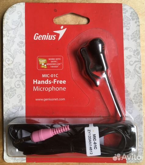 Микрофон Genius MIC-01C