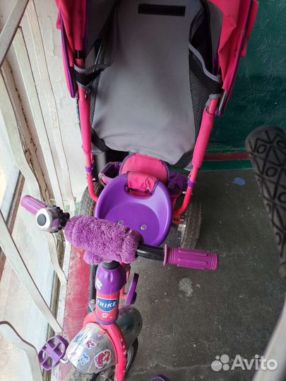 Детский трехколесный велосипед бу