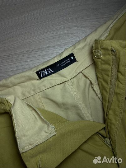 Брюки карго zara унисекс
