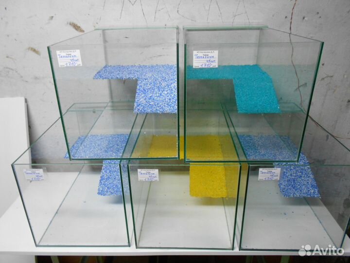 Террариумы, Аквариумы