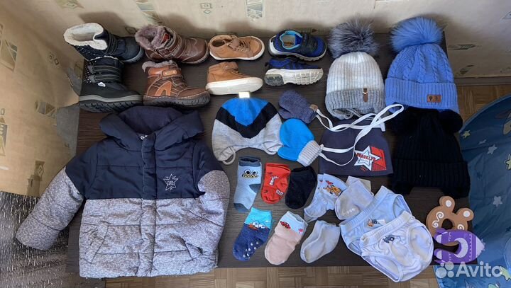 Детские вещи пакетом на мальчика 80 86