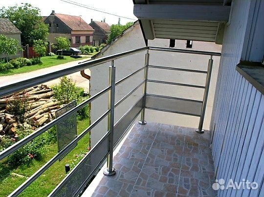 Перила для лестниц из нержавеющей стали