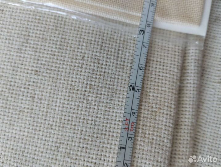 Канва, пяльцы деревянные