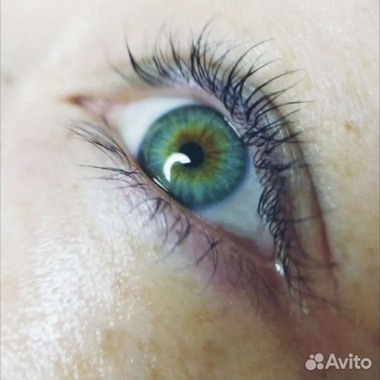 Ламинирование, оформление ресниц и бровей