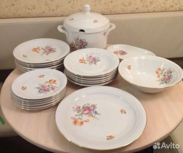 Набор Бокалы и рюмки Богемия