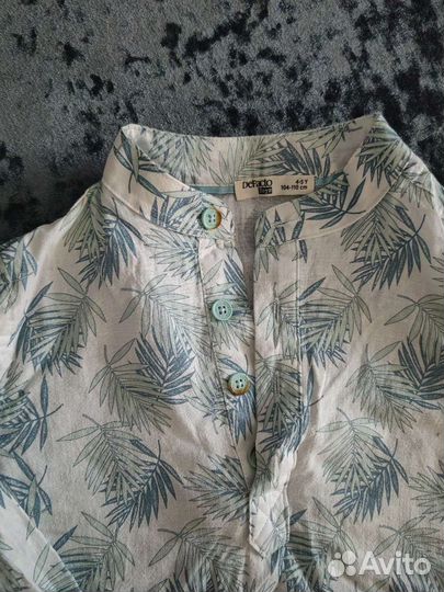 Рубашка и джинсы для мальчика 104-110