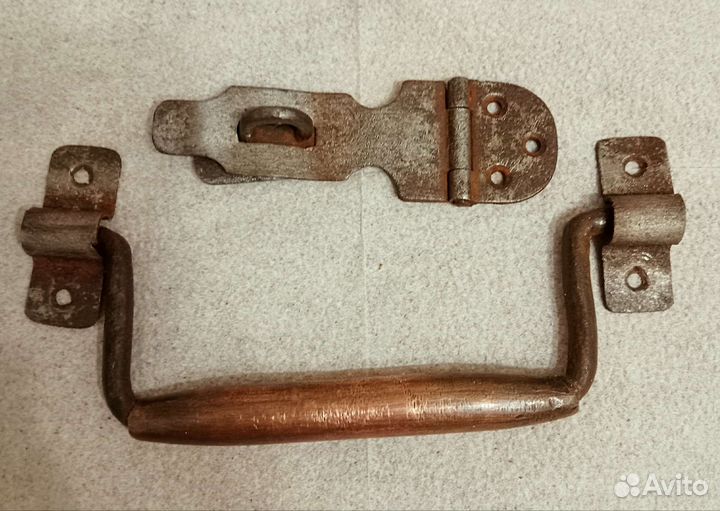 Комплект фурнитуры к старинному сундучку