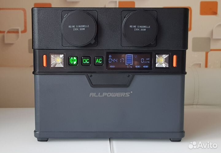 Портативная зарядная станция Allpowers 300Вт