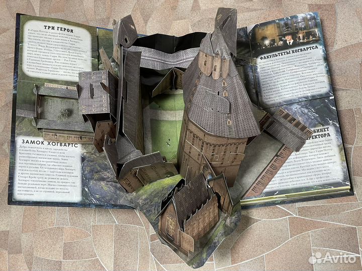 Карта трехмерная Хогвартса и Хогсмида Гарри Поттер