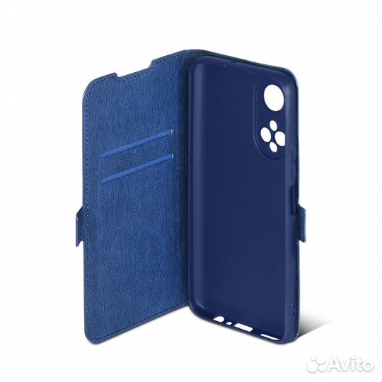 Чехол с флипом для Honor X7 DF (blue)