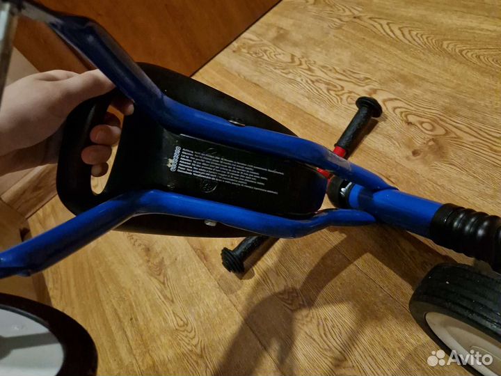 Беговел детский велосипед четырехколёсный