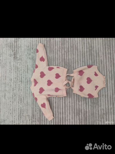 Теплый костюм 74 80 для девочки