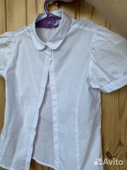 Блузка белая для девочки