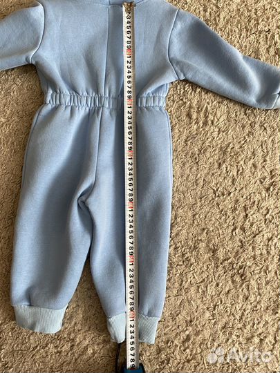 Комбинезон футер с начесом 86