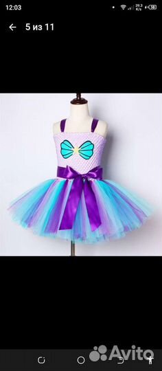 Платье праздничное 86-92
