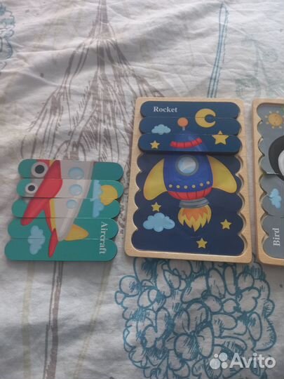 Деревянные пазлы