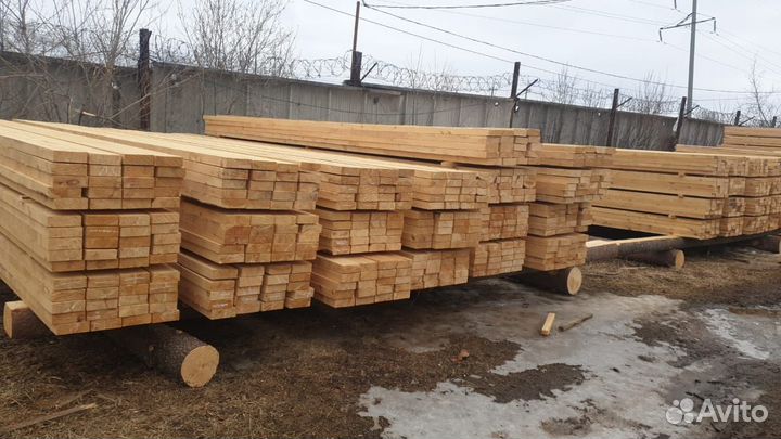 Доска кедр 55*150*6000 сухая