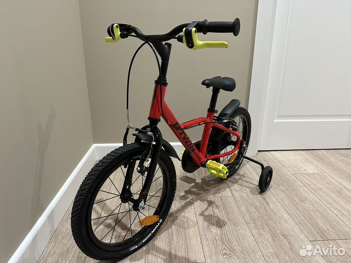 Детский велосипед 16 легкий BTwin Racing 900