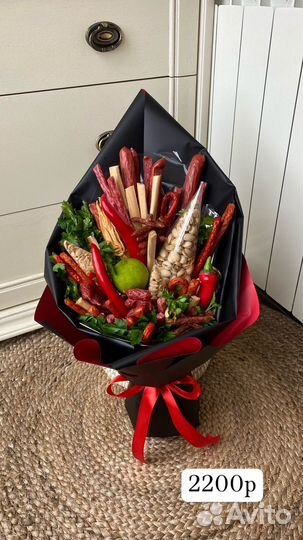 Мужские букеты съедобные