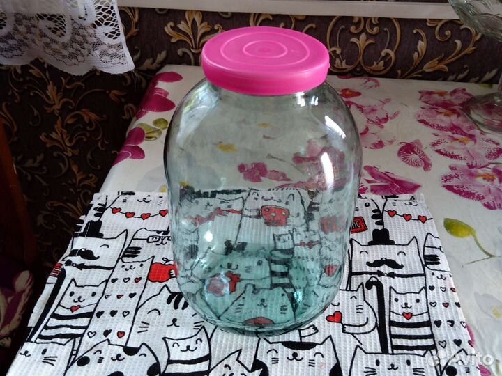 Банка стеклянная 3-х литровая