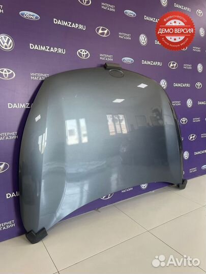Капот Kia Rio (2017 2021) серый
