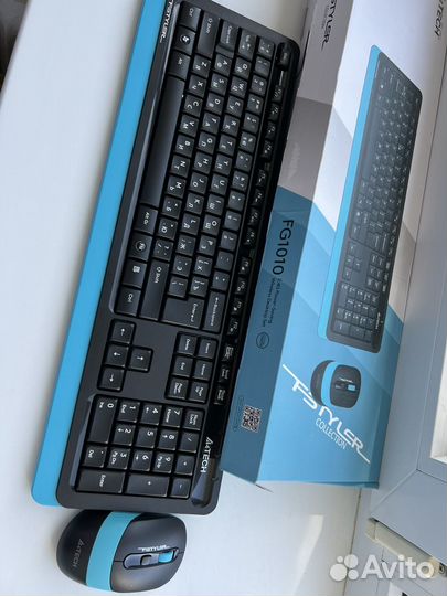 Новая беспроводная мышь и клавиатура