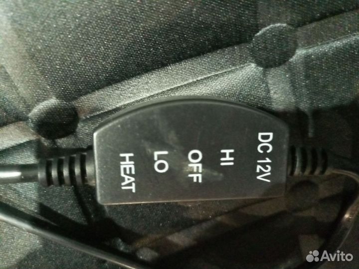 Накидка на сиденье с подогревом