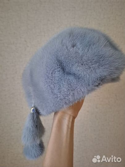 Шапка норковая женская