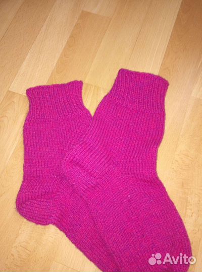 Носки вязаные женские