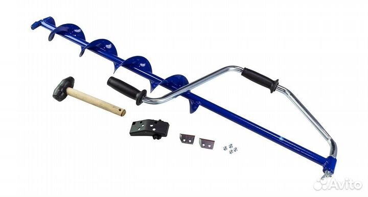 Ледобур Патриот 130мм + молоточек