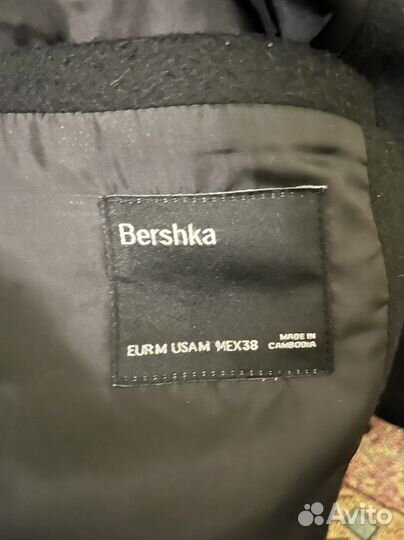 Пальто мужское bershka