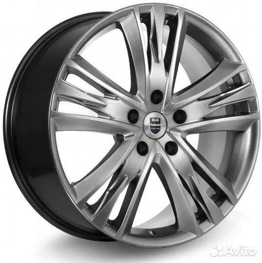 K&K Атлас 8.5x20 5x120 ET 45 Dia 72.6 (алмаз черный)