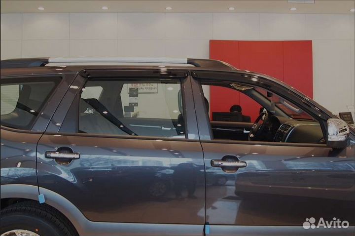 Kia Mohave дефлекторы на окна темные