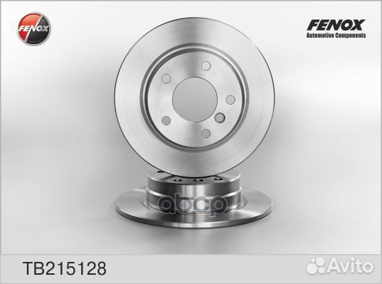 Диск тормозной задний BMW 316i (E36/E46) 90-04