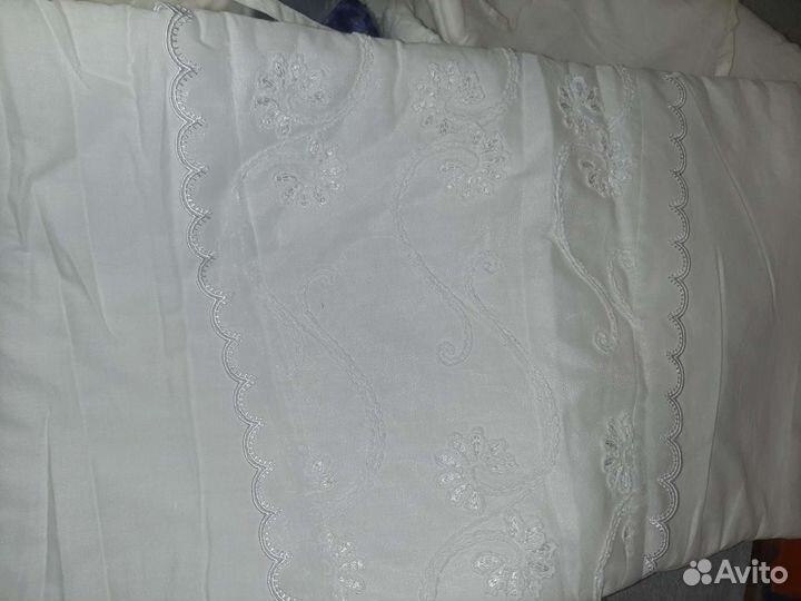 Бортики в кроватку, балдахин